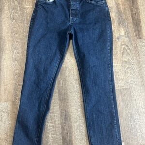 MagnaReady Adaptive Mens Jeans 36x32 Stress Free Stretch Blue Denim